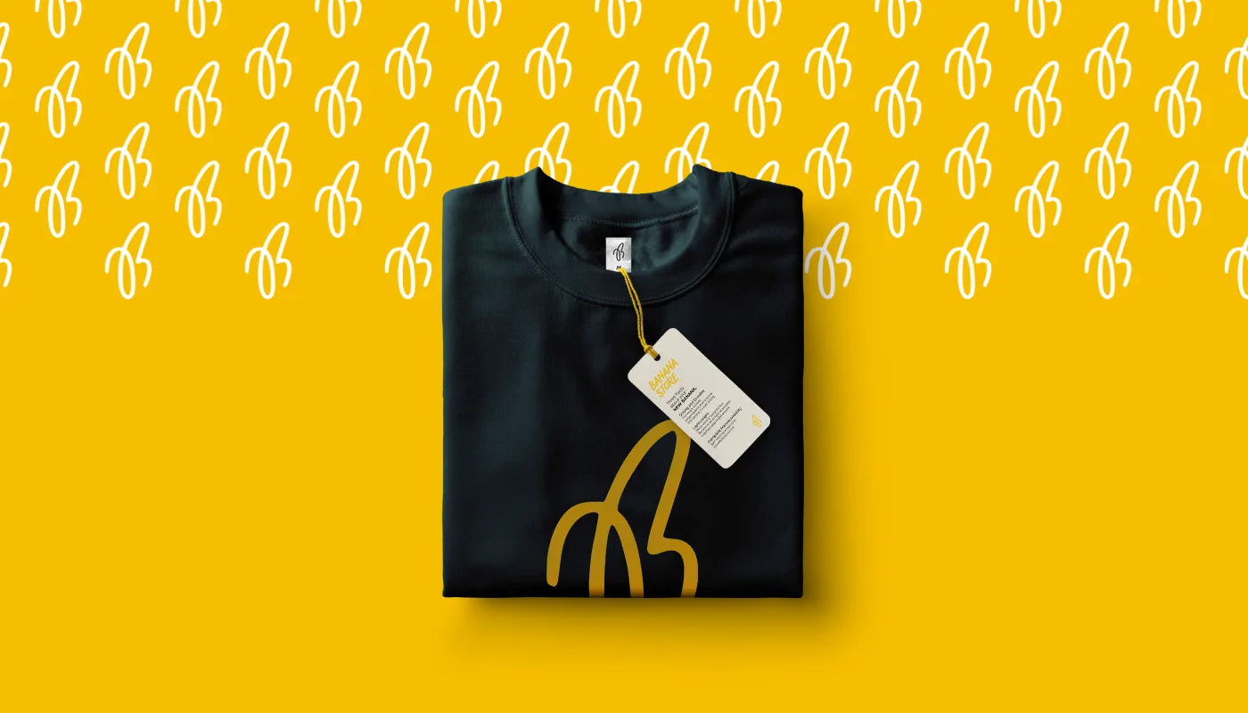 Banana Store — Identyfikacja wizualna